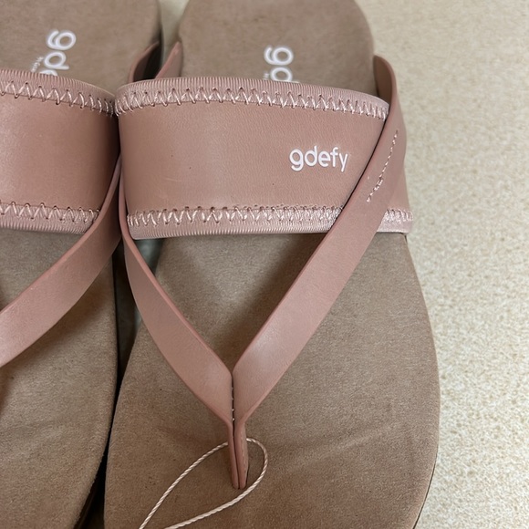 GDEFY VersoShock Orthotic Thong Sandals - NWT - Size 7 - Picture 4 of 12